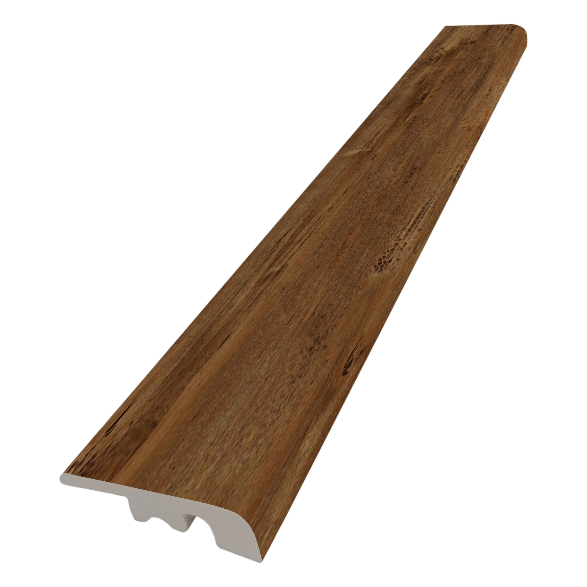 Lone Star Spirit Series LI-TS105-E End Cap, 94-1/2 in L, 1.378 in W, 0.394 in Thick, SPC, Chocolate